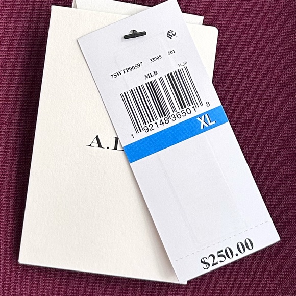 A.L.C. Bailey Cropped Tank Top - Mulberry NWT - Picture 4 of 10